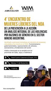 AbraSilver y WIM Argentina convocan al 4° Encuentro de Mujeres Líderes del NOA: "De la Prevención a la Acción"
