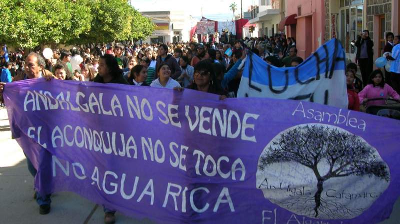 Catamarca/Cara y cruz: Agua Rica en campaña Catamarca/Cara y cruz: Agua Rica en campaña