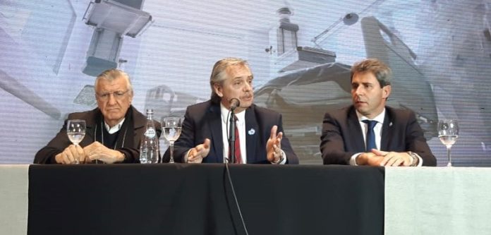 Fernández: loas a Uñac (con minería incluída) y apertura a gobernadores ante un eventual gabinete