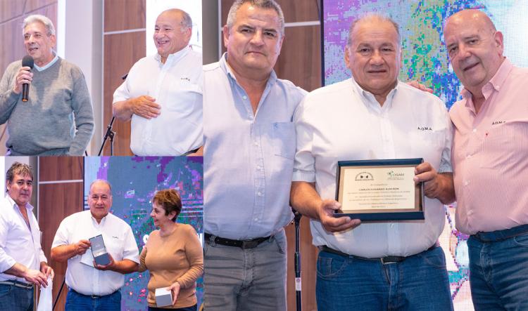 "AOMA me dio responsabilidades, reconocimiento y amigos" dijo un emocionado Almirón "AOMA me dio responsabilidades, reconocimiento y amigos" dijo un emocionado Almirón