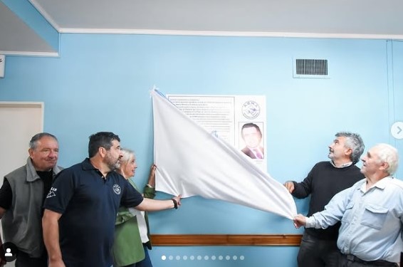 AOMA Olavarría homenajeó a Carlos Moreno AOMA Olavarría homenajeó a Carlos Moreno