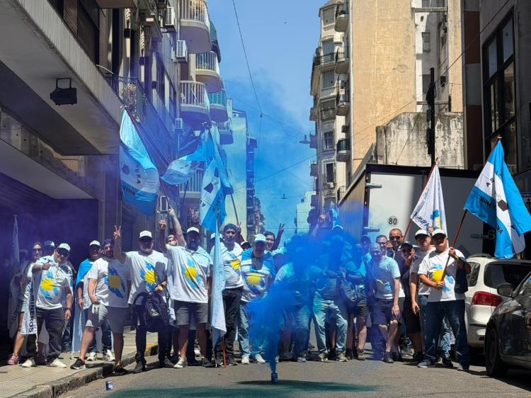 AOMA participó de la movilización contra la reforma laboral