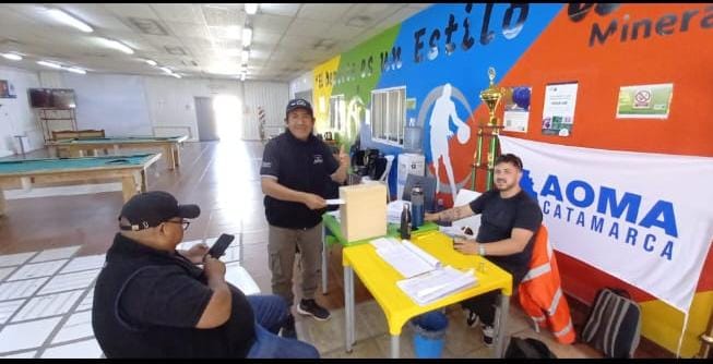 AOMA realiza su proceso electoral en todo el País