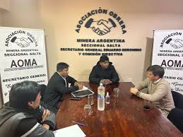 AOMA y Corriente Argentina fortalecen el diálogo por el proyecto Taca Taca AOMA y Corriente Argentina fortalecen el diálogo por el proyecto Taca Taca