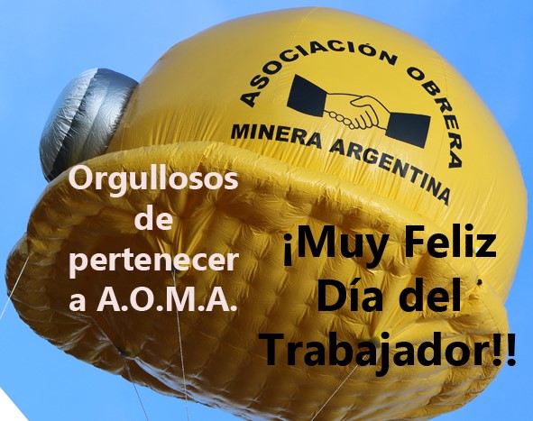 AOMA saludó a los trabajadores mineros por el "Día del Trabajador" AOMA saludó a los trabajadores mineros por el "Día del Trabajador"