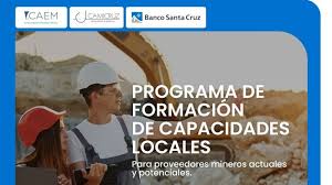Banco Santa Cruz, CAMICRUZ y CAEM impulsan el desarrollo regional y lanzan una capacitación exclusiva para proveedores mineros santacruceños Banco Santa Cruz, CAMICRUZ y CAEM impulsan el desarrollo regional y lanzan una capacitación exclusiva para proveedores mineros santacruceños