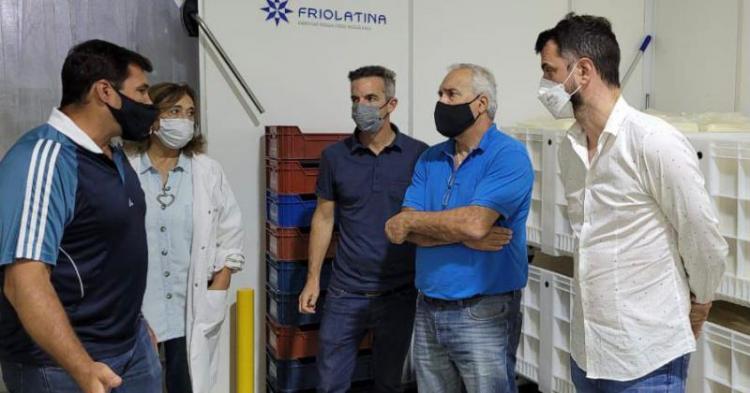 Buenos Aires: El diputado provincial Juan Carrara, de recorrida por empresas de Olavarría Buenos Aires: El diputado provincial Juan Carrara, de recorrida por empresas de Olavarría