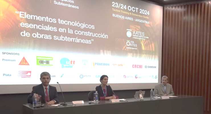 CAEM disertó en las Jornadas de túneles y Espacios Subterráneos CAEM disertó en las Jornadas de túneles y Espacios Subterráneos
