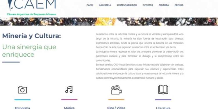 CAEM inauguró en su web una sección dedicada a la difusión cultural CAEM inauguró en su web una sección dedicada a la difusión cultural