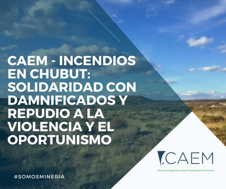 CAEM/incendios en Chubut: solidaridad con damnificados y repudio a la violencia y el oportunismo CAEM/incendios en Chubut: solidaridad con damnificados y repudio a la violencia y el oportunismo
