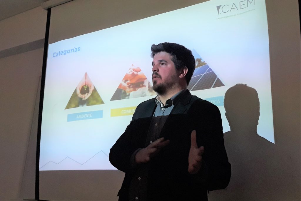 CAEM presentó el HMS a alumnos del posgrado en Derecho Ambiental de la UCA