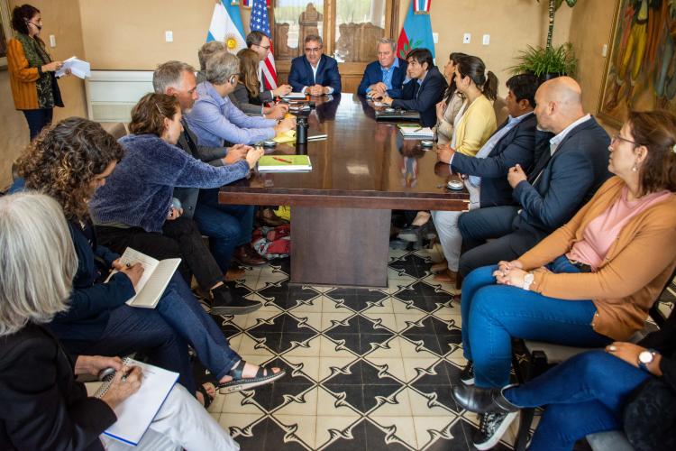 Catamarca: El Gobernador recibió a la comitiva del programa Aprovechamiento Sostenible del Litio en Salmuera Catamarca: El Gobernador recibió a la comitiva del programa Aprovechamiento Sostenible del Litio en Salmuera
