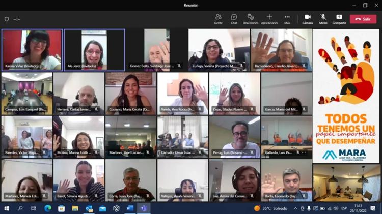 Catamarca: Los colaboradores de MARA participaron en una jornada de reflexión el Día Internacional de la No Violencia contra Mujeres y Niñas. Catamarca: Los colaboradores de MARA participaron en una jornada de reflexión el Día Internacional de la No Violencia contra Mujeres y Niñas.