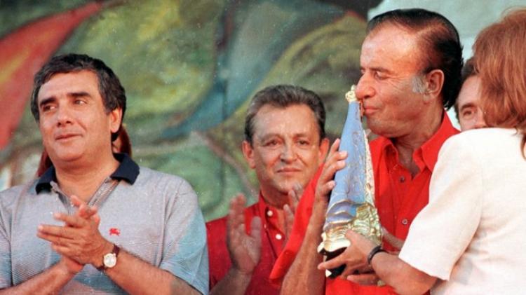 Catamarca/Menem:Intervención federal a la Provincia.Vínculo difícil con el peronismoImpulsó la explotación de la alumbrera y la reforma del estado Catamarca/Menem:Intervención federal a la Provincia.Vínculo difícil con el peronismoImpulsó la explotación de la alumbrera y la reforma del estado