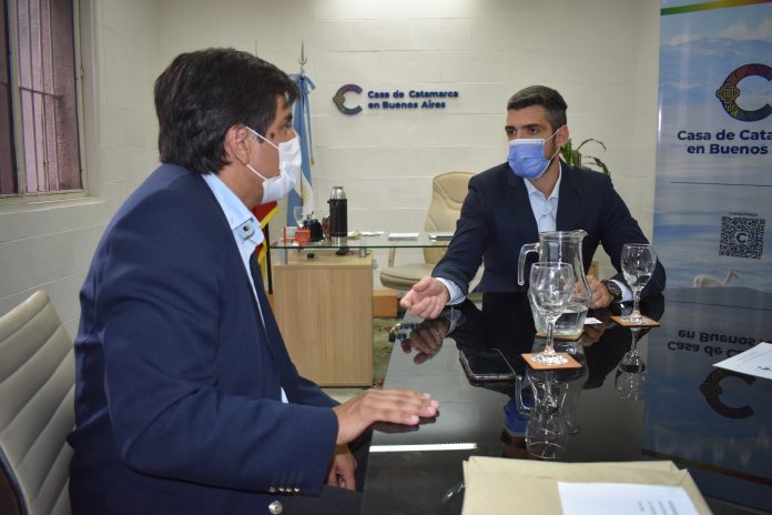Catamarca: reunión con el flamante Ministro de Minería de la Provincia Catamarca: reunión con el flamante Ministro de Minería de la Provincia