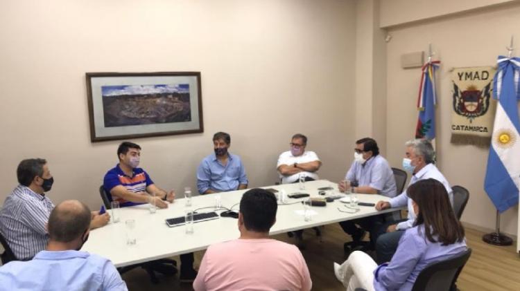 Catamarca: YMAD recibió a representantes de la Federación Económica y CASEMICA Catamarca: YMAD recibió a representantes de la Federación Económica y CASEMICA