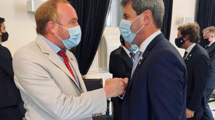 Clave para Agua Negra: Uñac mantuvo una reunión con el intendente de Coquimbo Clave para Agua Negra: Uñac mantuvo una reunión con el intendente de Coquimbo