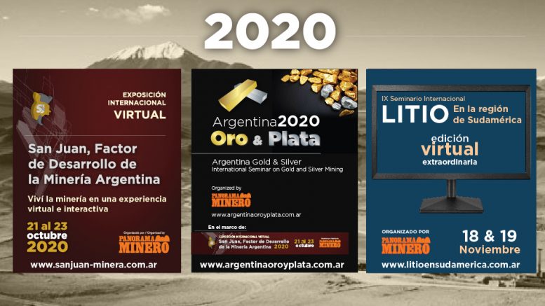 Cobre, oro, plata y litio: conocé más sobre los próximos eventos internacionales de Panorama Minero Cobre, oro, plata y litio: conocé más sobre los próximos eventos internacionales de Panorama Minero