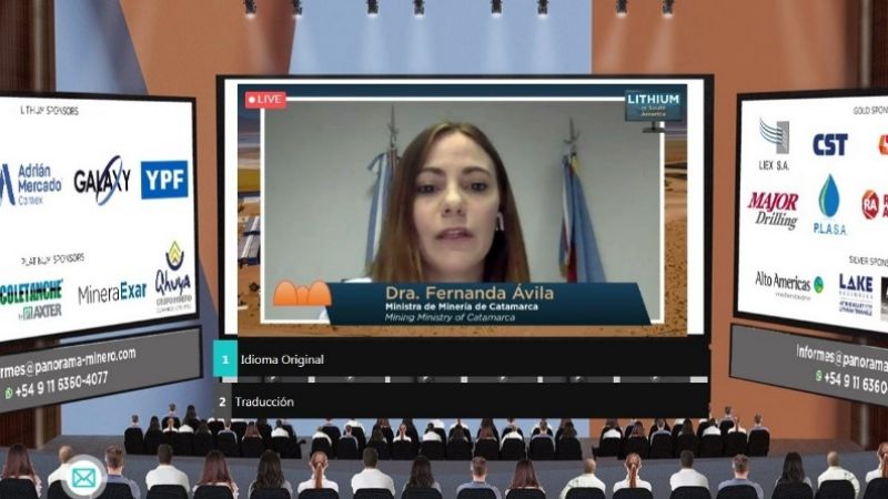 Catamarca/Con todas las pilas: la provincia expuso en seminario virtual "Litio en la región de Sudamérica" Catamarca/Con todas las pilas: la provincia expuso en seminario virtual "Litio en la región de Sudamérica"