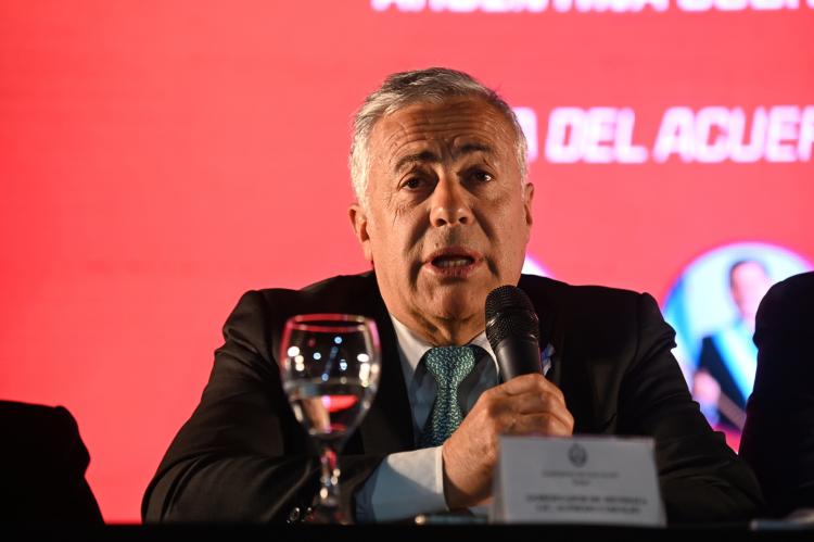 Cornejo continúa su camino para convertir a Mendoza en un destino confiable para la industria minera Cornejo continúa su camino para convertir a Mendoza en un destino confiable para la industria minera