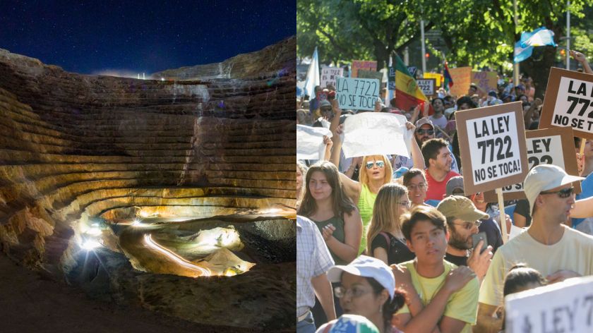 Diez claves de la grieta entre minería y desarrollo tras la polémica en Mendoza Diez claves de la grieta entre minería y desarrollo tras la polémica en Mendoza