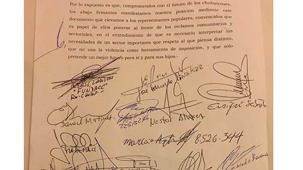 Chubut: Minería: el documento firmado en Madryn exige condiciones para el desarrollo local