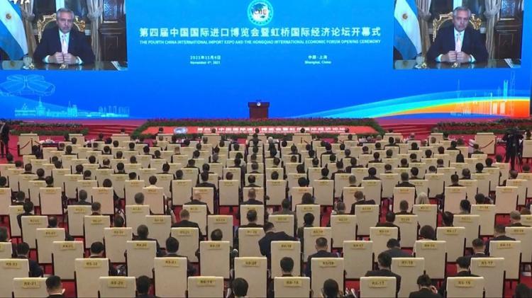"El futuro sólo traerá una mayor unión y beneficio mutuo entre Argentina y China" aseguró Fernández "El futuro sólo traerá una mayor unión y beneficio mutuo entre Argentina y China" aseguró Fernández