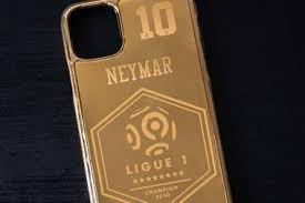 Una funda para el celular de oro recibieron los jugadores del PSG por salir campeones de Francia Una funda para el celular de oro recibieron los jugadores del PSG por salir campeones de Francia