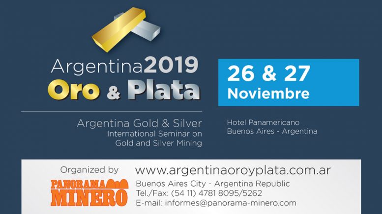 En un período clave para la minería, se desarrollará en Buenos Aires la 13° edición del simposio Argentina Oro y Plata En un período clave para la minería, se desarrollará en Buenos Aires la 13° edición del simposio Argentina Oro y Plata