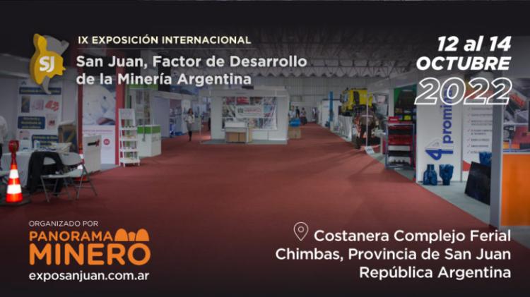 Eventos: San Juan Tierra Minera y la expo de Panorama Minero unen fuerzas del 12 al 14 de octubre Eventos: San Juan Tierra Minera y la expo de Panorama Minero unen fuerzas del 12 al 14 de octubre