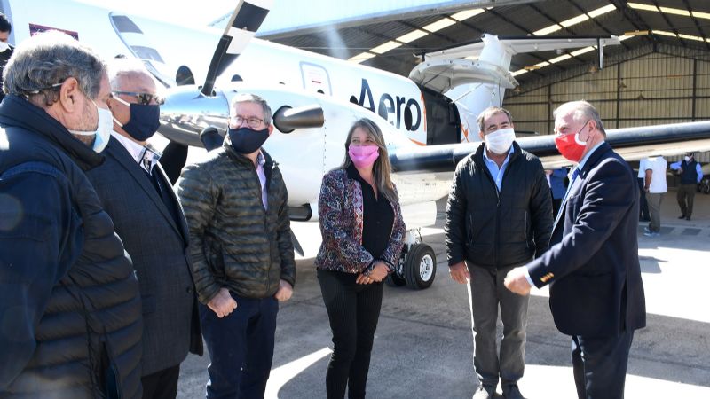 Salta: Flightventure puso a disposición del Gobierno provincial su nueva aeronave Salta: Flightventure puso a disposición del Gobierno provincial su nueva aeronave