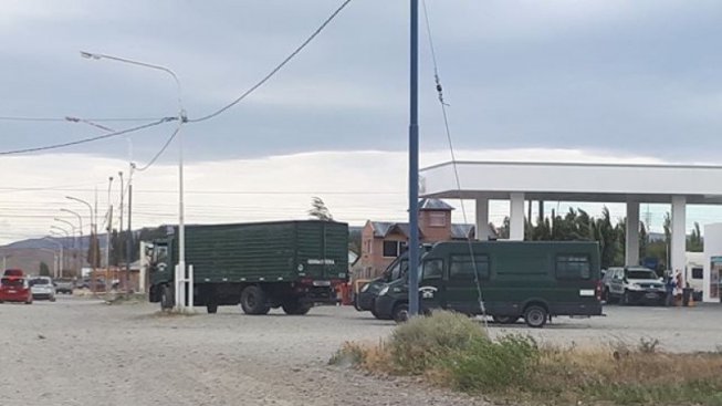 Santa Cruz, Río Turbio: los trabajadores impidieron la llegada de la Gendarmería Santa Cruz, Río Turbio: los trabajadores impidieron la llegada de la Gendarmería