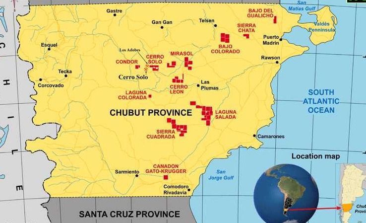 Chubut: Hay interés de empresas en «20 cunas de uranio»