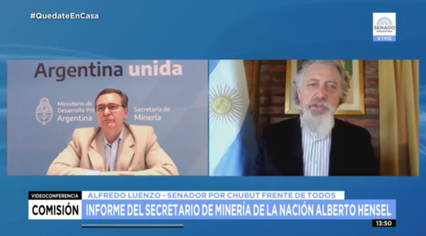 Chubut: Hensel contó que "Estamos acompañando la iniciativa del gobernador Arcioni, de desarrollar la minería en la Meseta" Chubut: Hensel contó que "Estamos acompañando la iniciativa del gobernador Arcioni, de desarrollar la minería en la Meseta"