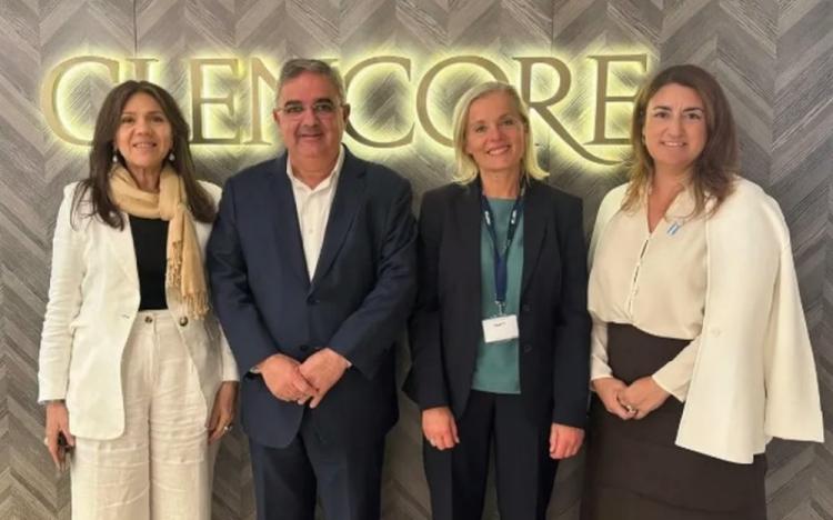 Jalil se reunió con directivos de Glencore en Londres Jalil se reunió con directivos de Glencore en Londres