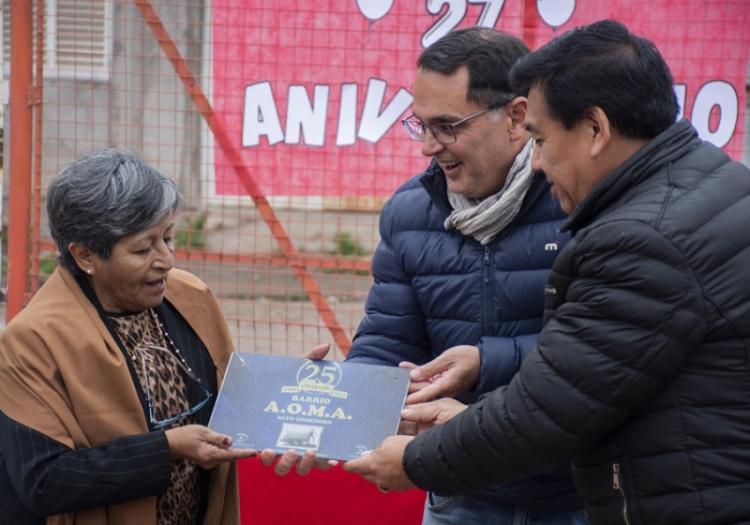 Jujuy: El barrio AOMA celebró un nuevo aniversario Jujuy: El barrio AOMA celebró un nuevo aniversario