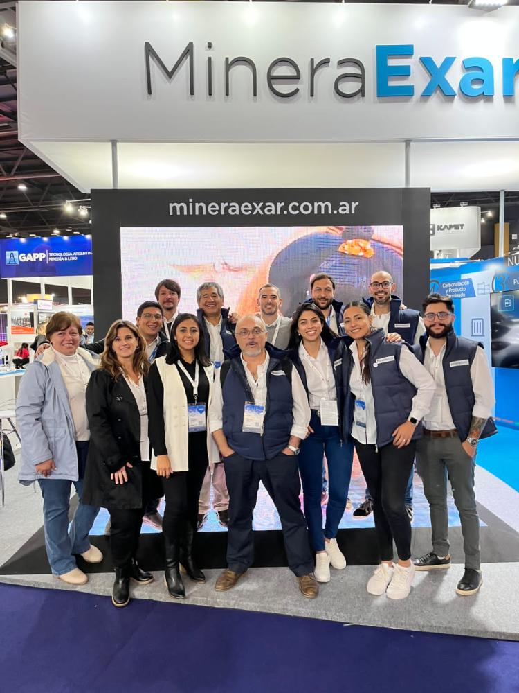 Jujuy: Exar presente en Arminera 2023 con importante concurrencia en su Stand y presentaciones de sus colaboradores Jujuy: Exar presente en Arminera 2023 con importante concurrencia en su Stand y presentaciones de sus colaboradores