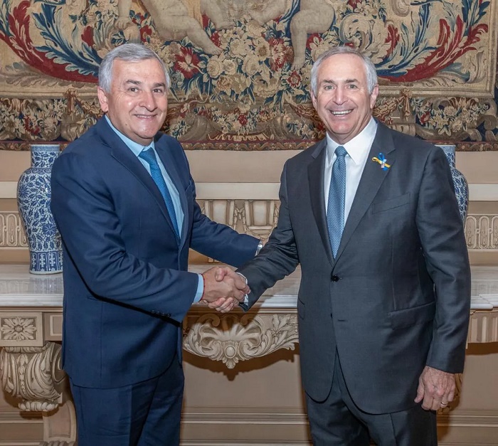 Jujuy: Morales ofreció al Embajador de Estados Unidos el portafolio de inversiones de Jujuy Jujuy: Morales ofreció al Embajador de Estados Unidos el portafolio de inversiones de Jujuy