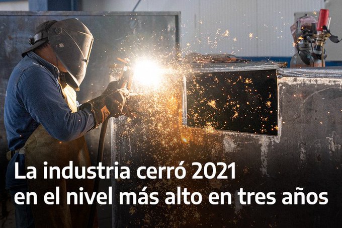 Kulfas resaltó los niveles alcanzados por la industria en el 2021 Kulfas resaltó los niveles alcanzados por la industria en el 2021