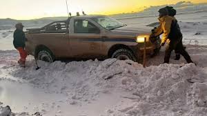 La nieve en la Puna impide la rotación del personal en las mineras La nieve en la Puna impide la rotación del personal en las mineras