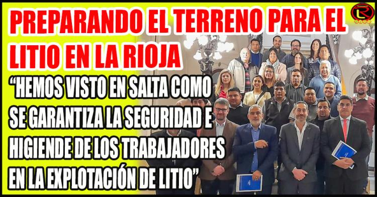 La Rioja: Preparando el terreno para el Litio en la provincia La Rioja: Preparando el terreno para el Litio en la provincia