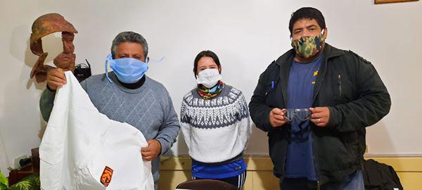 Catamarca: Mamelucos, guantes, gafas y barbijos fueron donados a San José por la empresa Agua Rica Catamarca: Mamelucos, guantes, gafas y barbijos fueron donados a San José por la empresa Agua Rica