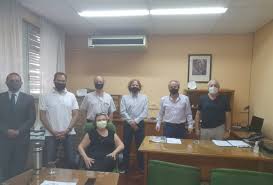 Mendoza: La UIM y la FEM se reunieron con el nuevo director de Minería, Ingeniero Roberto Zenobi Mendoza: La UIM y la FEM se reunieron con el nuevo director de Minería, Ingeniero Roberto Zenobi