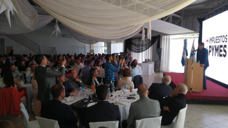 Mendoza: Minería sin restricciones de la ley 7722 para Malargüe pidió Gustavo Miras en el almuerzo de las fuerzas vivas Mendoza: Minería sin restricciones de la ley 7722 para Malargüe pidió Gustavo Miras en el almuerzo de las fuerzas vivas