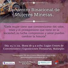 Mendoza: Un histórico encuentro minero se realizará este viernes en Malargüe Mendoza: Un histórico encuentro minero se realizará este viernes en Malargüe