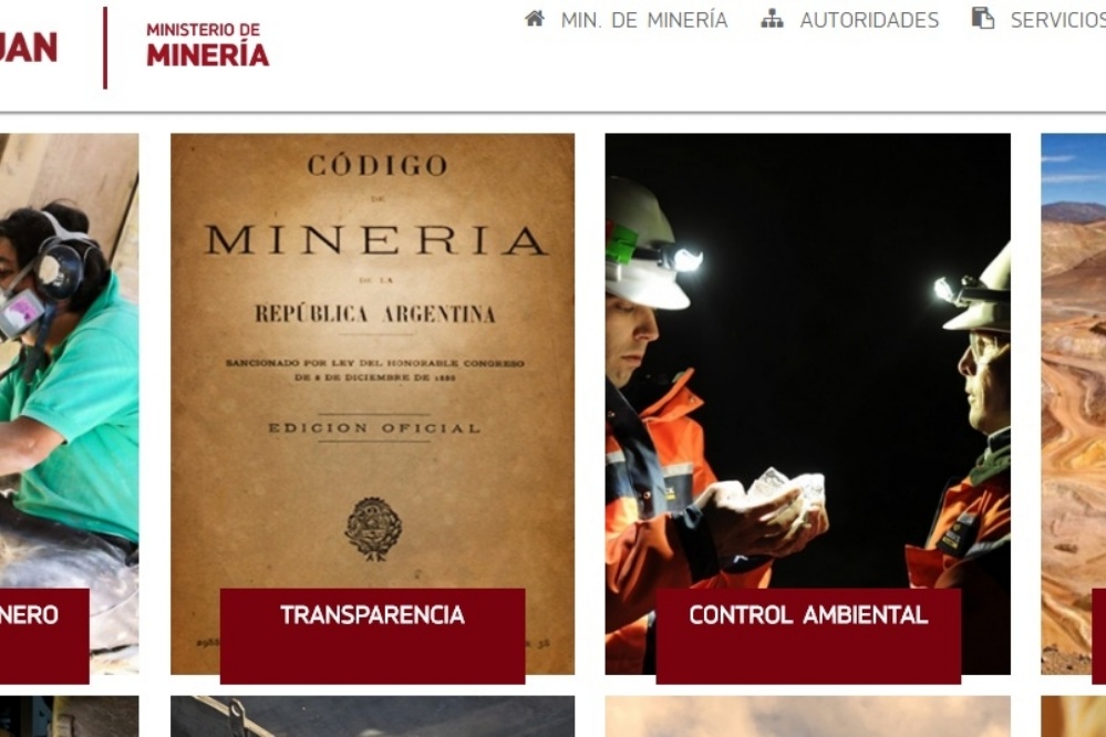 El Ministerio de Minería de San Juan renovó su imagen El Ministerio de Minería de San Juan renovó su imagen