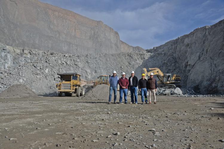 Olavarría/Día de la Minería: el Intendente visitó Canteras Guerrico Olavarría/Día de la Minería: el Intendente visitó Canteras Guerrico