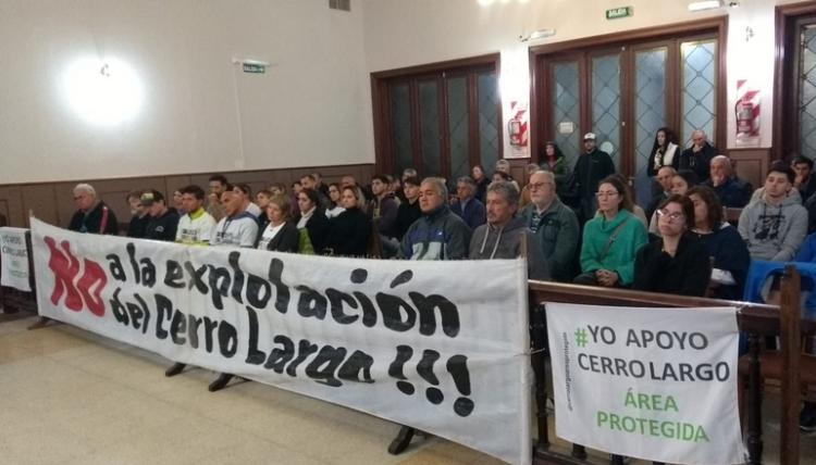 Olavarría: El HCD aprobó la prohibición de la explotación minera en Cerro Largo Olavarría: El HCD aprobó la prohibición de la explotación minera en Cerro Largo