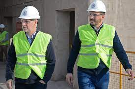 Olavarría: Ezequiel Galli y Rodríguez Larreta en Cementos Avellaneda Olavarría: Ezequiel Galli y Rodríguez Larreta en Cementos Avellaneda