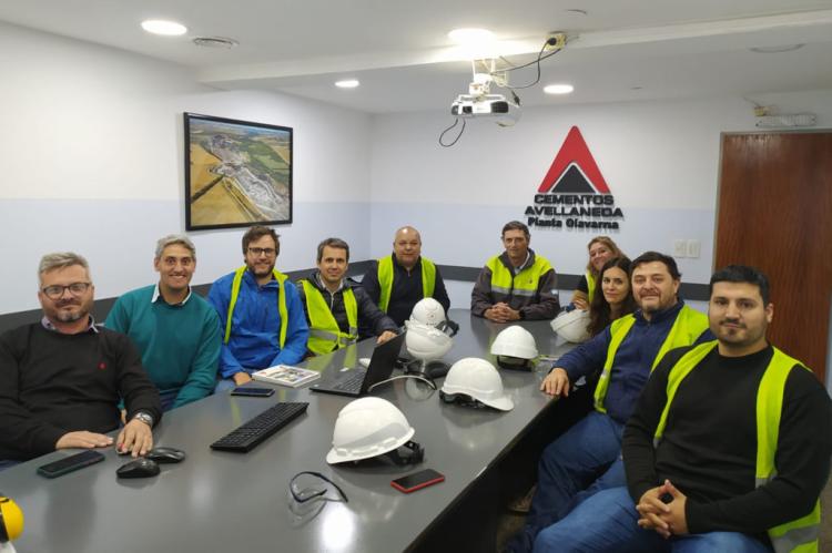 Olavarría: Funcionarios municipales visitaron a Cementos Avellaneda Olavarría: Funcionarios municipales visitaron a Cementos Avellaneda